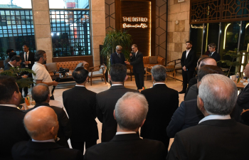  On May 06, Ambassador Soumen Bagchi attended the farewell reception of Sh. Madan Gopal, Consul General, Erbil.